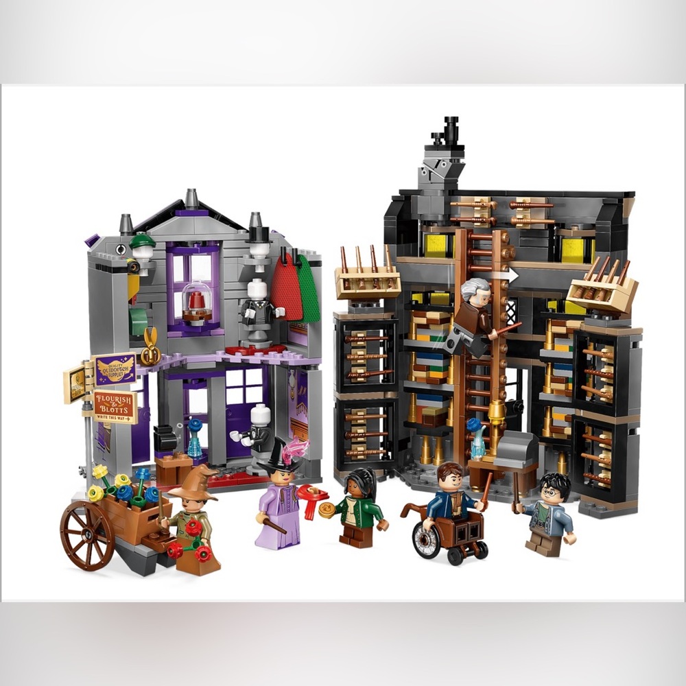 New LEGO 76439 Harry Potter Ollivanders & Madam Malkin's Robes Factory Sealed - Picture 3 of 11
